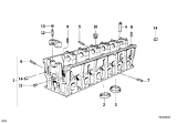 Diagram for BMW 850Ci Cylinder Head - 11121702733