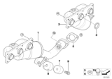 Diagram for 2010 BMW X3 Exhaust Manifold - 18403415422