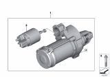 Diagram for 2018 BMW 650i xDrive Starter - 12417612815