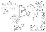 Diagram for 2009 BMW 550i Brake Booster - 34336779742