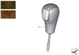 Diagram for BMW 335is Shift Knob - 25160391597