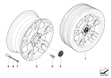 Diagram for 2009 BMW 128i Alloy Wheels - 36116778218