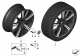 Diagram for BMW X3 M Wheel Hub Bolt - 36136795153