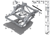 Diagram for BMW Axle Beam - 39306856100