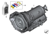 Diagram for BMW 550i Transmission Assembly - 24008605570