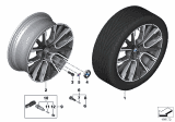 Diagram for 2018 BMW 740i xDrive Alloy Wheels - 36118090097