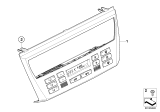 Diagram for 2007 BMW X3 Blower Control Switches - 64110363938