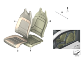 Diagram for 2020 BMW i3s Seat Cushion Pad - 52107388647