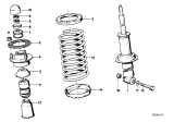 Diagram for BMW 735i Coil Spring Insulator - 33521117504