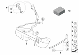 Diagram for BMW 325Ci Fuel Tank Strap - 16116757172