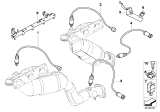 Diagram for 2002 BMW 330i Oxygen Sensor - 11787514926