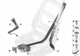 Diagram for BMW 650i Gran Coupe Seat Belt - 72117348097