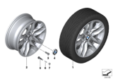 Diagram for 2014 BMW X1 Alloy Wheels - 36116861846