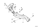 Diagram for 1993 BMW M5 Thermostat - 11531315063