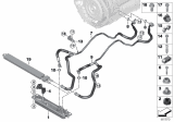 Diagram for 2017 BMW X6 M Transmission Oil Cooler - 17217589522