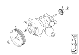 Diagram for 2005 BMW 760i Power Steering Pump - 32416760071