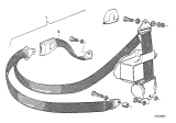 Diagram for 1980 BMW 320i Seat Belt - 72111864446