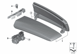 Diagram for 2012 BMW 535i GT xDrive Center Console Latch - 51169142175