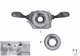 Diagram for 2013 BMW X3 Turn Signal Switch - 61319330565