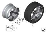 Diagram for BMW M5 Alloy Wheels - 36118043663