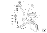 Diagram for BMW 650i Washer Reservoir - 61677179453