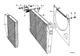 Diagram for BMW 528i Radiator - 17111150565