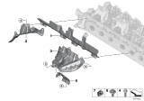 Diagram for 2020 BMW X4 M Exhaust Heat Shield - 11658054863