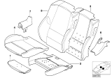 Diagram for 2002 BMW 330Ci Seat Cushion Pad - 52108266703