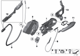 Diagram for BMW 535i GT xDrive Door Lock - 51227149447