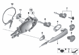 Diagram for 2013 BMW X1 Door Latch Cable - 51212990415