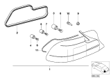 Diagram for 2002 BMW Z3 M Tail Light - 63212695025