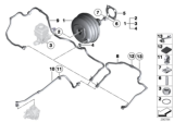 Diagram for BMW 528i Brake Booster Vacuum Hose - 11667576784