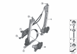 Diagram for BMW i8 Window Regulator - 51337487911