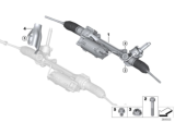 Diagram for BMW M4 Steering Gearbox - 32107852660