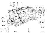 Diagram for 1987 BMW M6 Crankshaft Seal - 11141706785