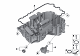 Diagram for 2016 BMW 320i Oil Pan - 11137618512