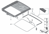 Diagram for 2019 BMW 750i xDrive Weather Strip - 54107382989