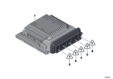 Diagram for BMW 760Li Ignition Control Module - 12148619094