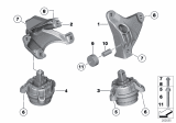 Diagram for BMW 528i Engine Mount - 22116775914