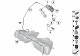 Diagram for 2011 BMW 550i GT Vapor Canister - 16137309989