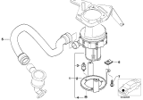 Diagram for 2002 BMW 530i Secondary Air Injection Pump - 11721433959