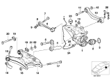 Diagram for BMW 540i Control Arm - 33321093723