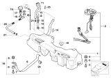 Diagram for 1999 BMW 528i Fuel Tank - 16116752361