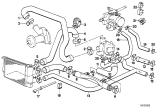 Diagram for 1990 BMW 525i Cooling Hose - 11531722486