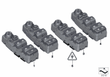 Diagram for BMW 528i xDrive Window Switch - 61319241956