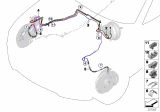 Diagram for 2015 BMW X6 M Hydraulic Hose - 34307852972