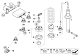 Diagram for 2010 BMW M5 Shock Absorber - 33522283990