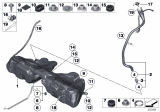 Diagram for 2013 BMW 535i xDrive Fuel Tank - 16117268031