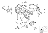 Diagram for 2000 BMW 750iL Dash Panels - 41138170403