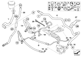 Diagram for 2004 BMW 645Ci Power Steering Hose - 32416767637